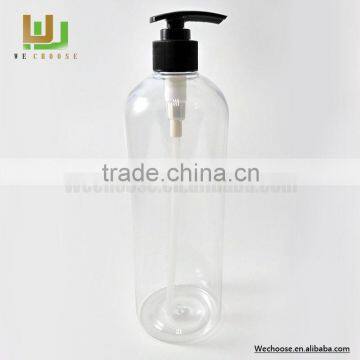 800ml large size hair shampoo body lotion plastic pump bottles