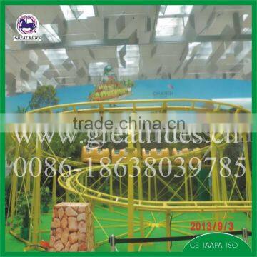 Exciting Fun Rides Mini Dragon Roller Coaster for Shopping Mall photo-6
