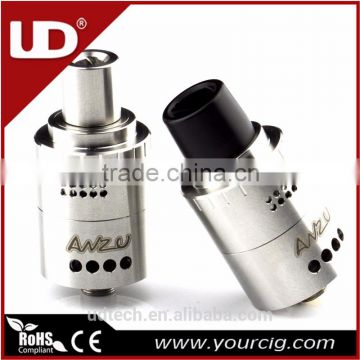 2016 New product UD ANZU rda atomizer with velocity rda and Big delrin drip tip VS Tsunami RDA