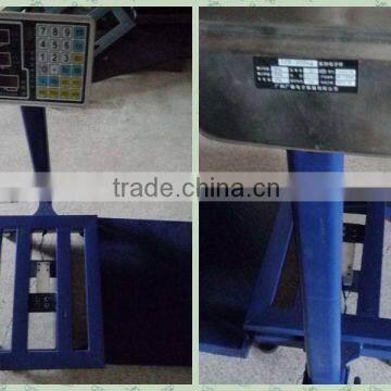 Low Price Stainless Steel Pan 150kg Price Computing Scale Factory Supplier photo-5