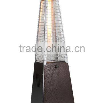 TABLETOP GAS GLASS TUBE PATIO HEATER FLAME HEATER