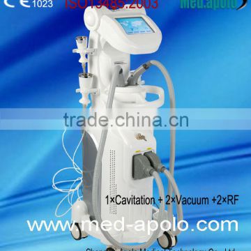 Cavitation and RF and Vacuum Liposuction instrument- Med.apolo HS-550E+