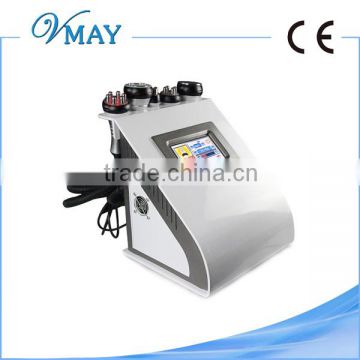 Portable 5 in 1 tripolar RF Radio Frequency cavitation vacuum liposuction machine MCR20