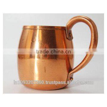 100% Food Safe Pure Copper Shot Cup From India