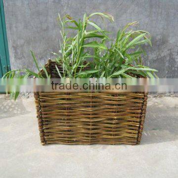 Small Garden willow planter