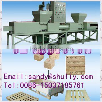 High capacity wood sawdust block press machine