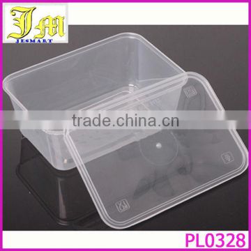 Disposable Plastic Food Storage Containers Saver Container with Lid for Kitchen Kids