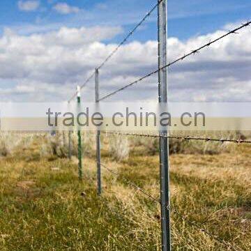 1.33LB/ft T-Post for Barbed Wire