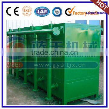 High yield and low loss air flow carbonization furnace to carbonize wood charcoal