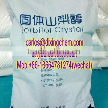 CAS: 50-70-4 Food Grade Crystalline Sorbitol for candy