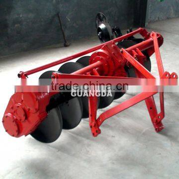 Rotary driven disc plough