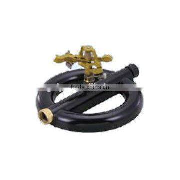 Garden irrigation 2-arm revolving water sprinkler