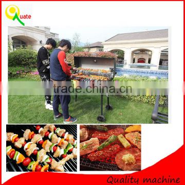 Round wood fire Outdoor Huge BBQ Grill for hot sale