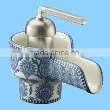 Blue And White Porcelain Basin Faucet