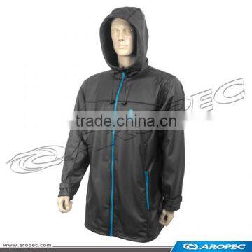 Combat Parka Sports/ Outdoor/ Sailing PU/Fleece Hooded Jacket