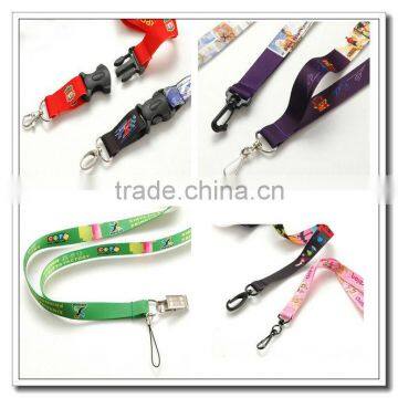 Printed custom lanyards no minimum order for sport suit