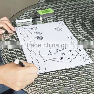 For Kitchen Fridge Messages 17" x 11" Magnetic Whiteboard Sheet Dry Erase Magnet Writing Board photo-5