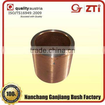 self-lubricated bi-metal sleeve bushing