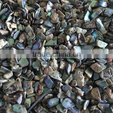 Natural paua crushed abalone shell chips