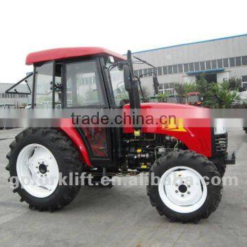 55 hp Agricultural tractor 4x4 drive with cabin