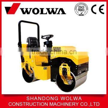 new brand wolwa 1 ton 13 hp road roller with cheap price