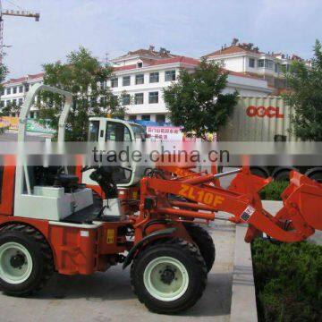 wheel backhoe loader