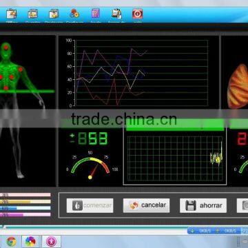2017 Latest Quantum Analyzer With SMD Massage Therapy Slipper Health Energy Detector photo-2