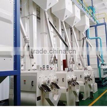 Automatic complete rice mill flour processing plant best home flour milling process machinery