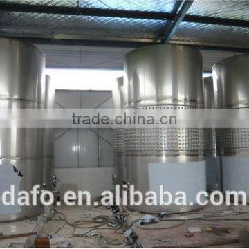 Stainless Steel 304 Dimple Jacket Wine Fermentation Tank/cooling Jacket Wine Tank