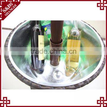Hot Sale Garden Party Beach Decorative Barware Ice Cooler Table Plastic Ice Bucket photo-5