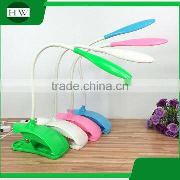 portable flexible target adjustable plastic usb foldable folding mini led night clamp clip reading book light lamp