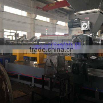 PE/PP film side feeder double stages extruder machine