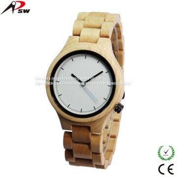 Bamboo Wood Watch Japan Movement Oem Man Wooden Watch Promotional Fashion Wood Watch photo-4
