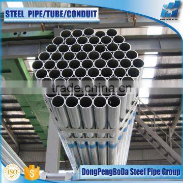 China Supplier Thick Wall Pre Galvanised Mild Steel Pipe photo-3