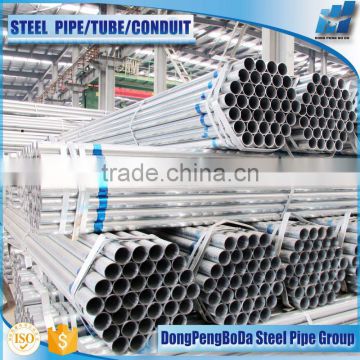 standard length of galvanized pipe