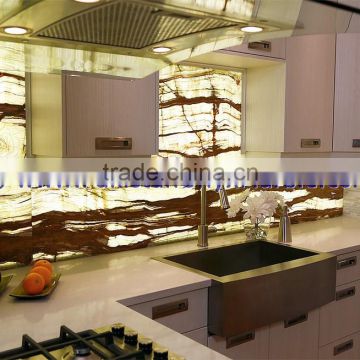 The most beautiful& best quality BACKLIT ONYX KITCHEN COUNTERTOPS