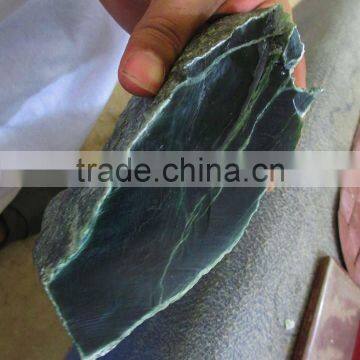 Nephrite jade rough