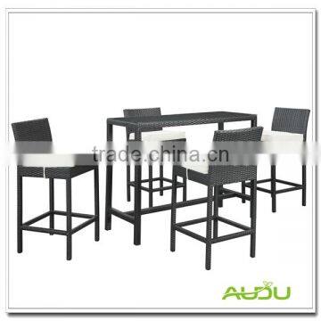 Audu Golf Bar Set/5 Pieces Golf Club High Back Chair Bar Set photo-4