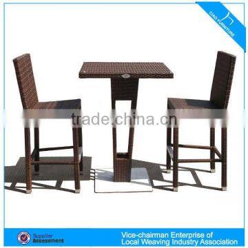 Synthetic PE Rattan Bar Set