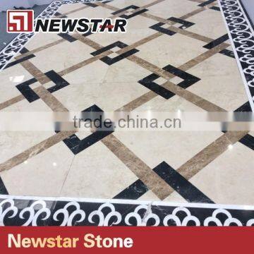 Newstar Various Waterjet Marble Tiles Design Floor Pattern photo-5