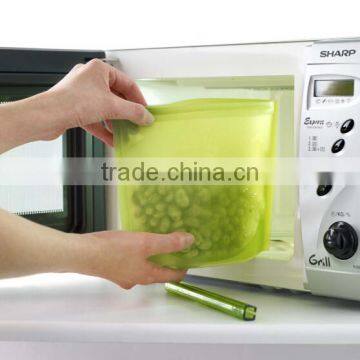 Fresh Vegetable Bag Silicone Food Bag With Zipper Food Freezer Bag photo-4