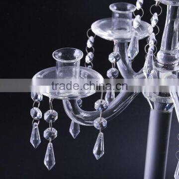 Hot Sale Special Design Long-stemmed Glass Candleholder With Fast Delivery photo-3