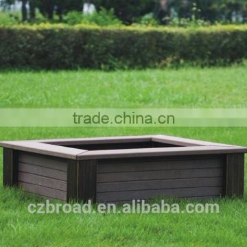 High Quanlity Wood Plastic Composite /WPC Flower Box610*610*220