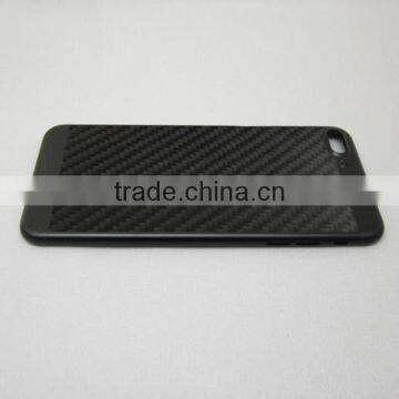 100% Real Carbon Fiber Cover Matte Black Back Housing for IPhone 7 Plus photo-4