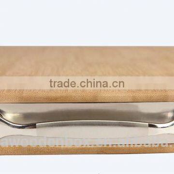 Big Wooden Chopping Board with Holes outside family use wooden board no rust