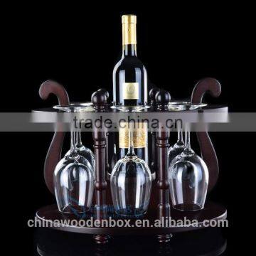 Natural Solid Antique Wooden Wine Racks/Root Carving Wooden Wine Holder/Wooden Wine Bottle handmade wooden wine rack