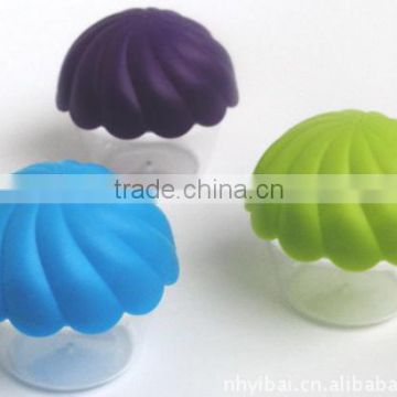 Plastic cake container with lid /plastic candy container