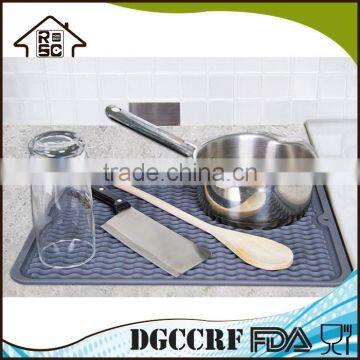 NBRSC Silicone Dishes Drying Mat Draining Mat for Kitchen Counter Dish Dryer Mat For Dish Drying photo-6