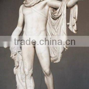 Famous figure david marble statue