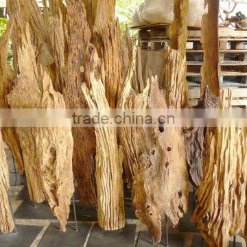 Natural Old Wood Sculpture for Landscaping Decking photo-4